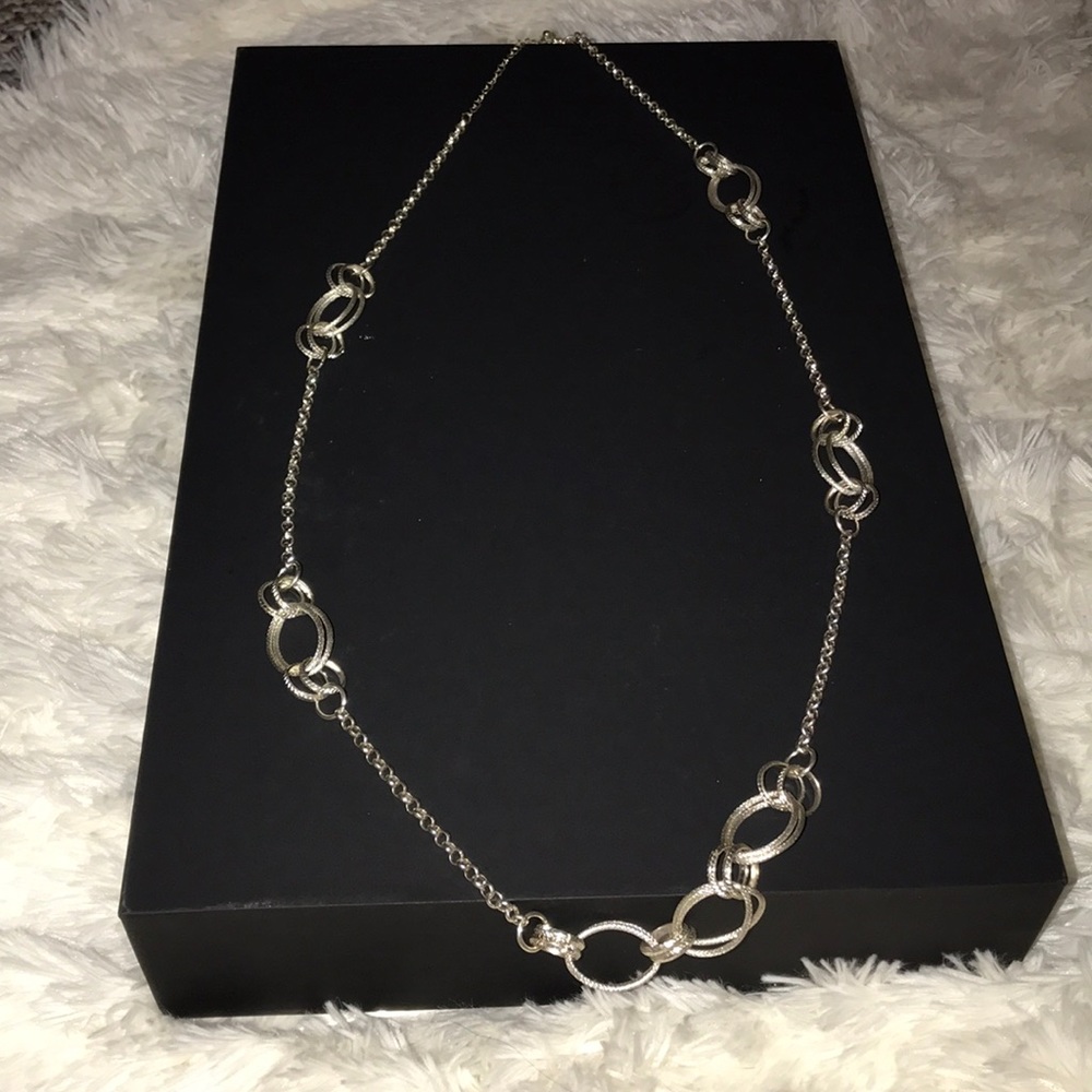 Long chain necklace